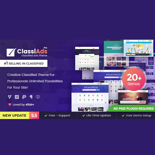 Classiads Classified Ads WordPress Theme