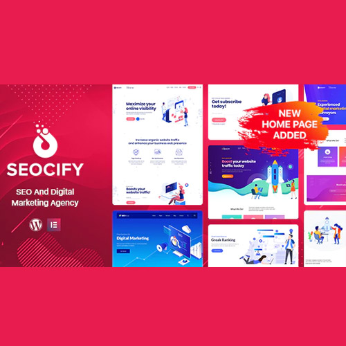 Seocify SEO And Digital Marketing Agency WordPress Theme