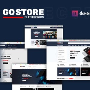 GoStore Elementor WooCommerce WordPress Theme