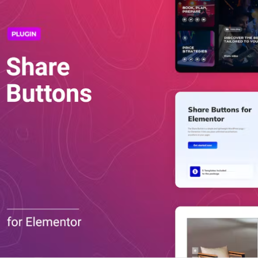 share buttons for elementor