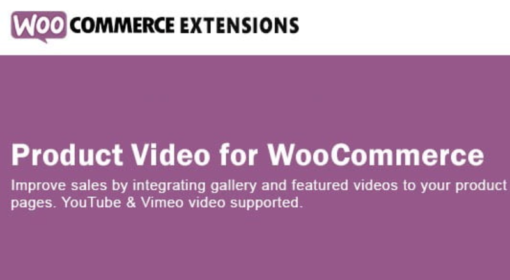 product video for woocommerce